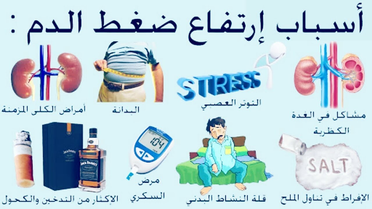 ما سبب ارتفاع ضغط الدم , ضغطي مرتفع جدا ماذا افعل وما سببه