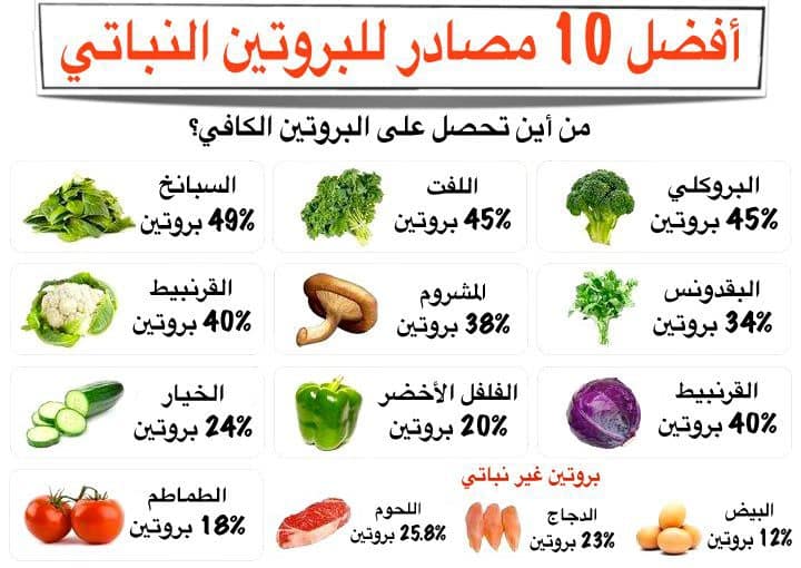 اكلات تحتوي على البروتين , بروتين بدون لحوم