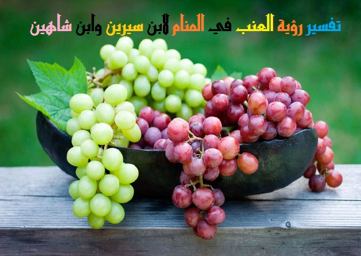 العنب في المنام - تفسير رؤية العنب بالوانه فى الحلم 2761