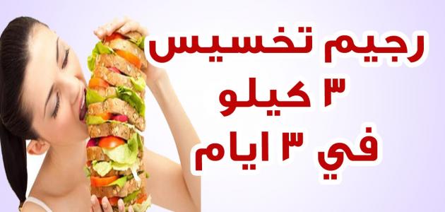 حمية غذائية لتخفيف الوزن - مشاكل زيادة الوزن 2811 3