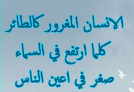 كلام عن الغرور والكبرياء - الفرق بين الشخص المغرور والذي لديه كبرياء 2545 1