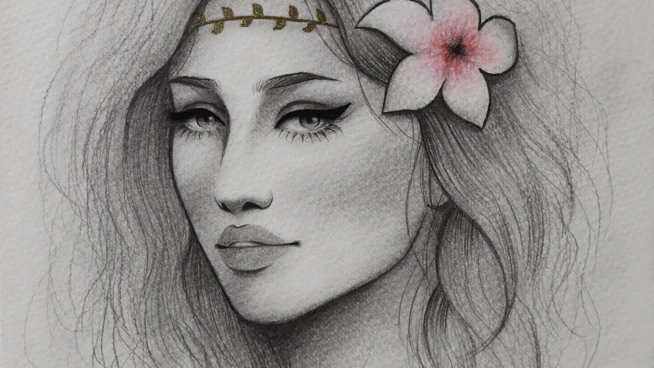 رسم وجه بالرصاص - ارسم اجزاء الوجه باحترافيه 573 13