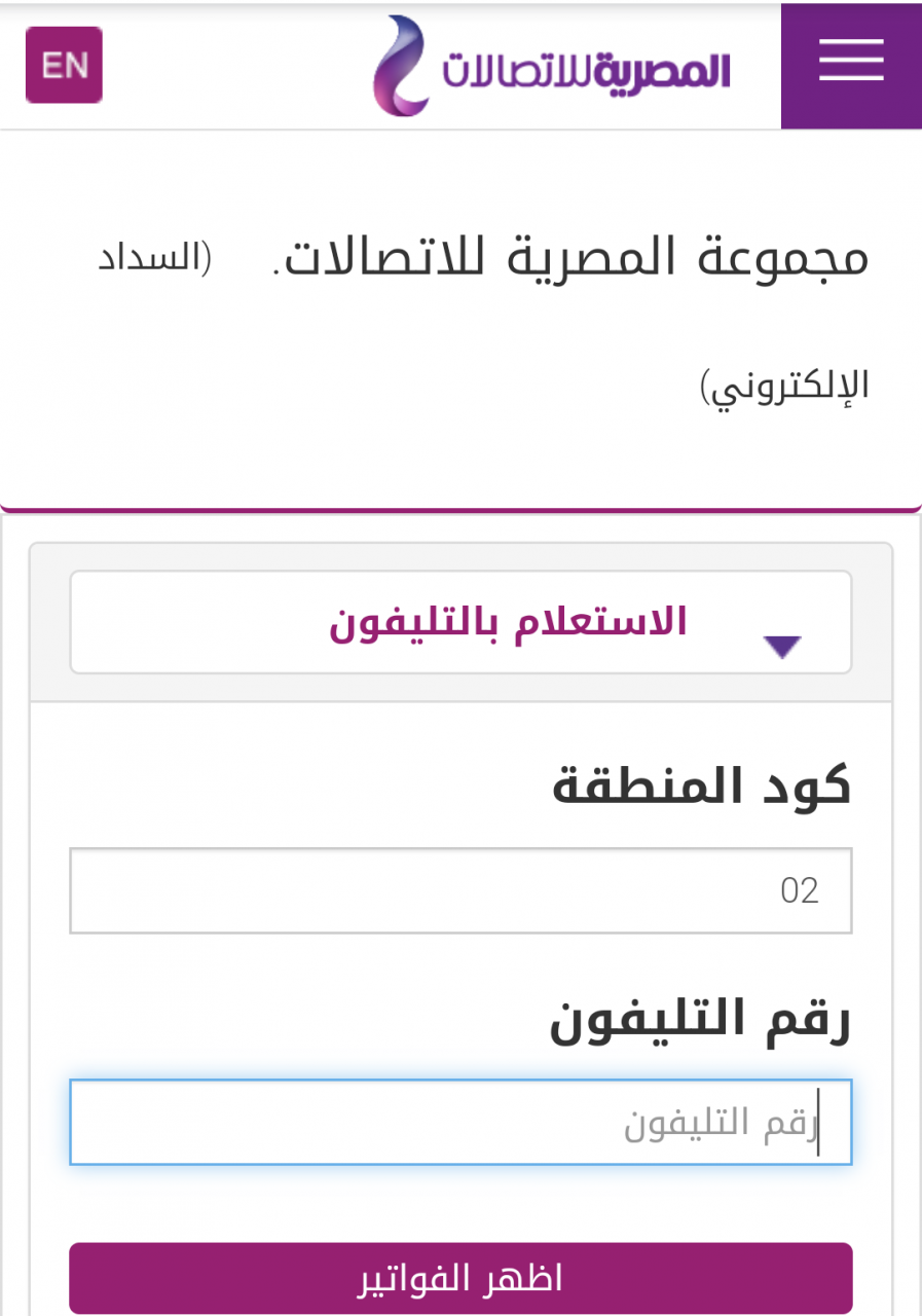 معرفة رقم تليفون ارضى عن طريق الاسم 1595